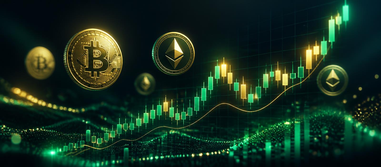 نمودار بازار ارز دیجیتال برای پیشبینی قیمت